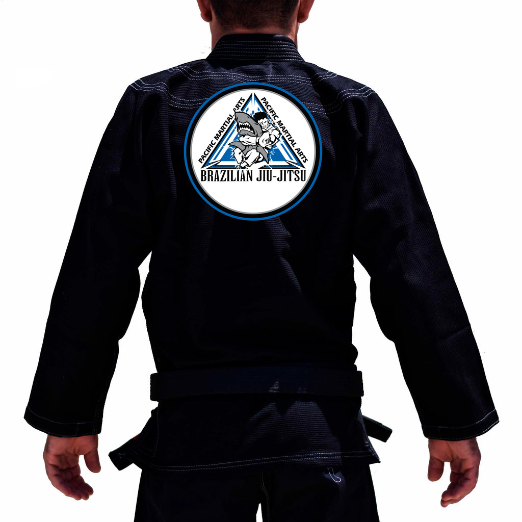 Pacific Martial Arts Academy Adults Gi - Black #03 A