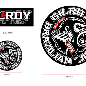 Gilroy BJJ Loose Patch Set #040 B