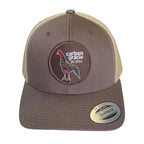 Carlson Gracie Rooster Brown/Khaki Trucker Hat