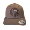Carlson Gracie Rooster Brown/Khaki Trucker Hat