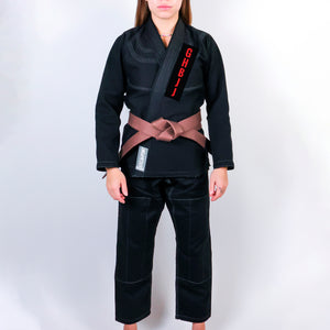 Blacks Harbor Brazilian Jiu-Jitsu Academy Women's Gi - Black #072