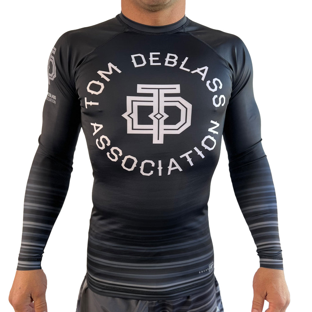 Tom DeBlass Assoc Shadow Grip Long Sleeve Rash Guards