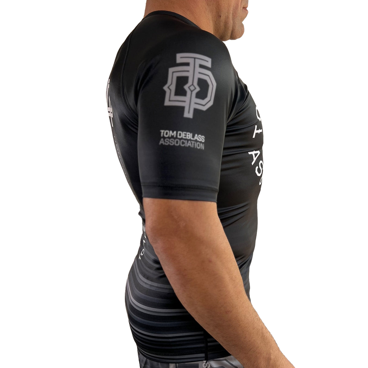 Tom DeBlass Assoc Shadow Grip Short Sleeve Rash Guards