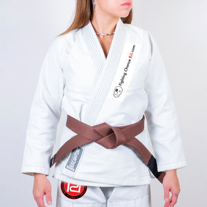 Fighting Chance BJJ Academy Women's Gi - White #100 A (Adult 10”)
