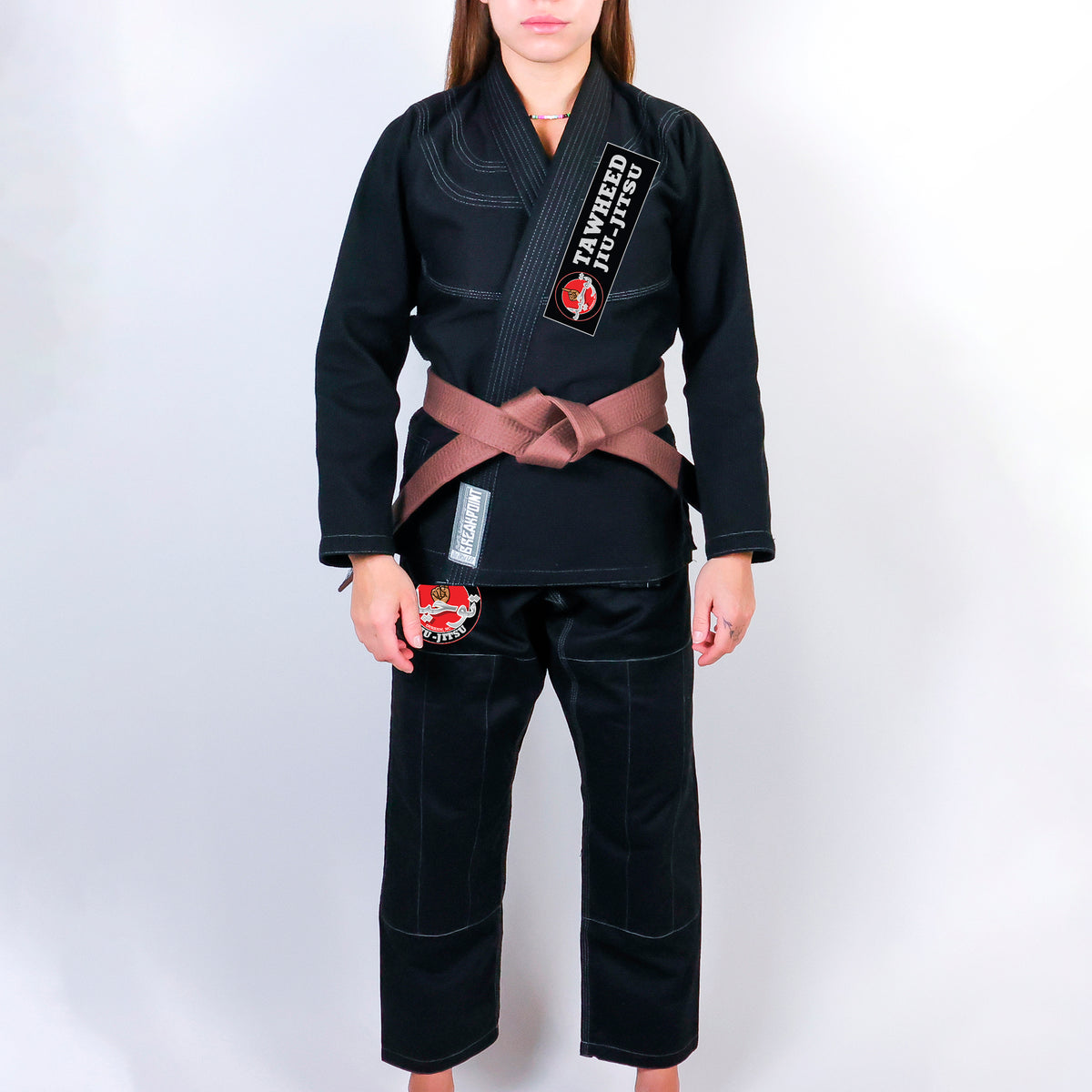 Tawheed Jiu Jitsu Academy Women's Gi - Black #1044 A