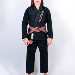 Tawheed Jiu Jitsu Academy Women's Gi - Black #1044 A