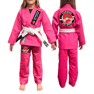 Tawheed Jiu Jitsu Academy Kids Gi - Pink #1044 A