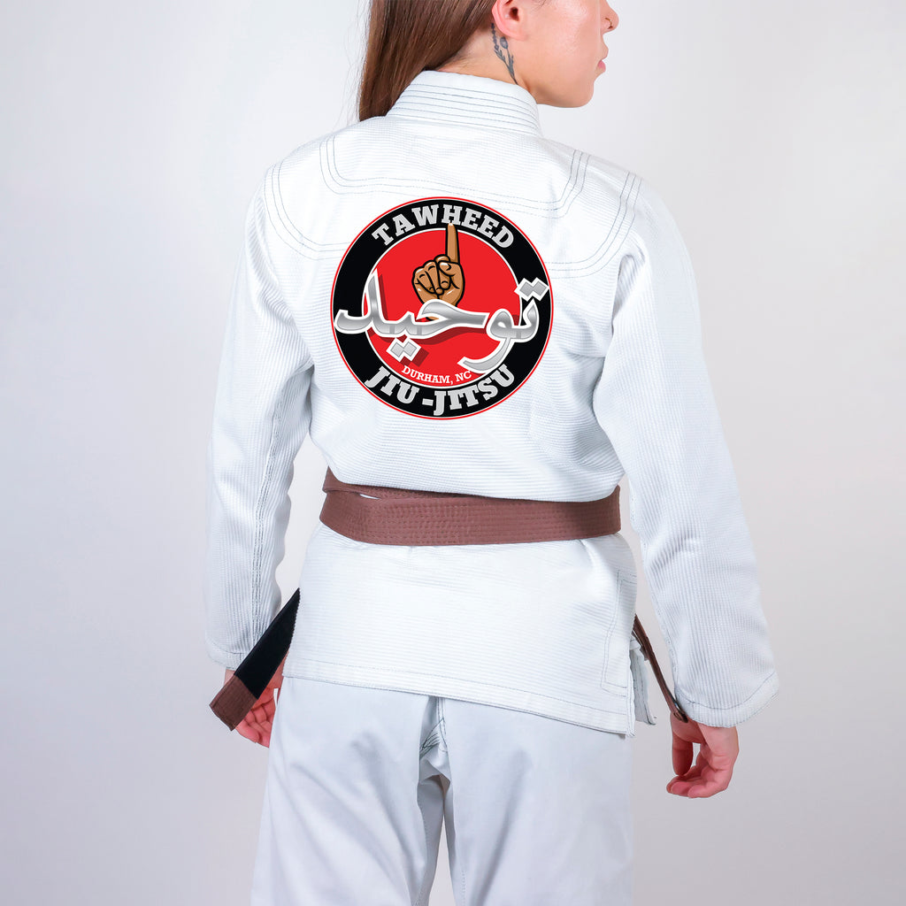 Tawheed Jiu Jitsu Academy Women's Gi - White #1044 A