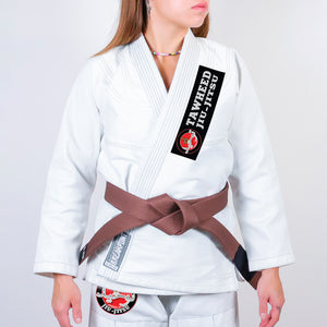 Tawheed Jiu Jitsu Academy Women's Gi - White #1044 A