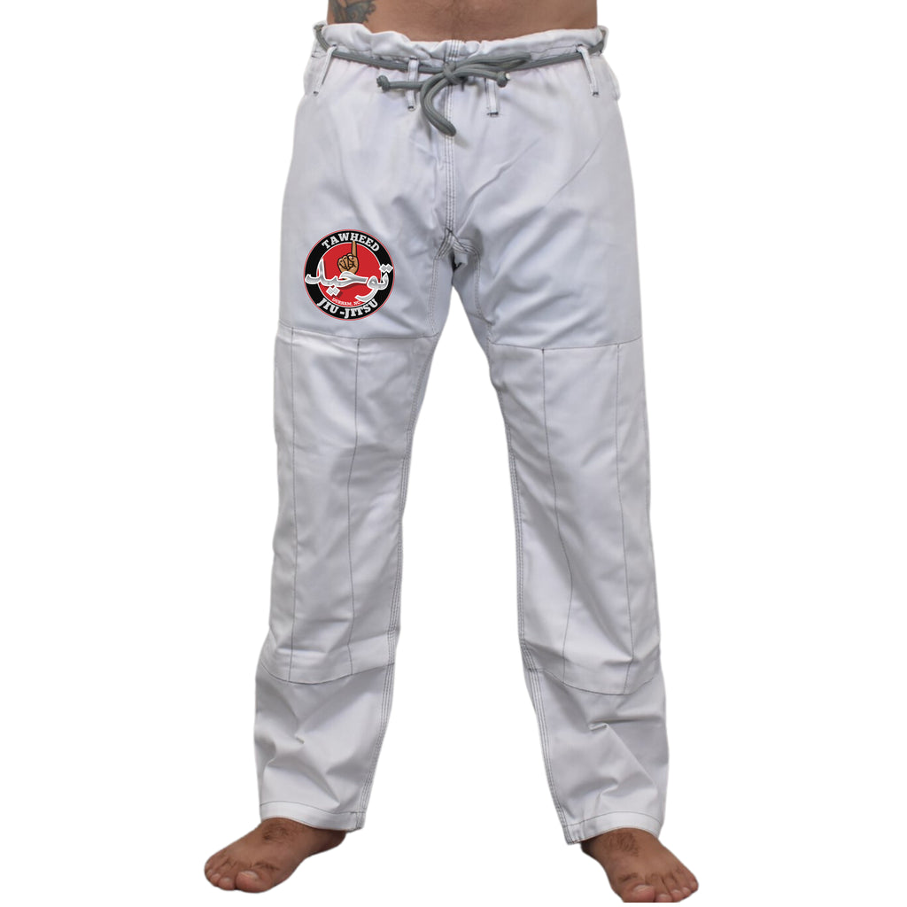 Tawheed Jiu Jitsu Academy Kids Gi - White #1044 A