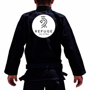 Refuge Jiu Jitsu Academy Adults Gi - Black #1069 A