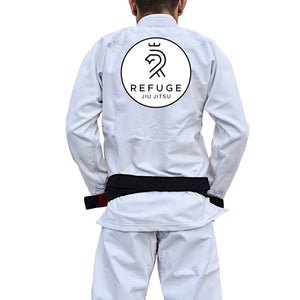 Refuge Jiu Jitsu Academy Gi - White #1069 A