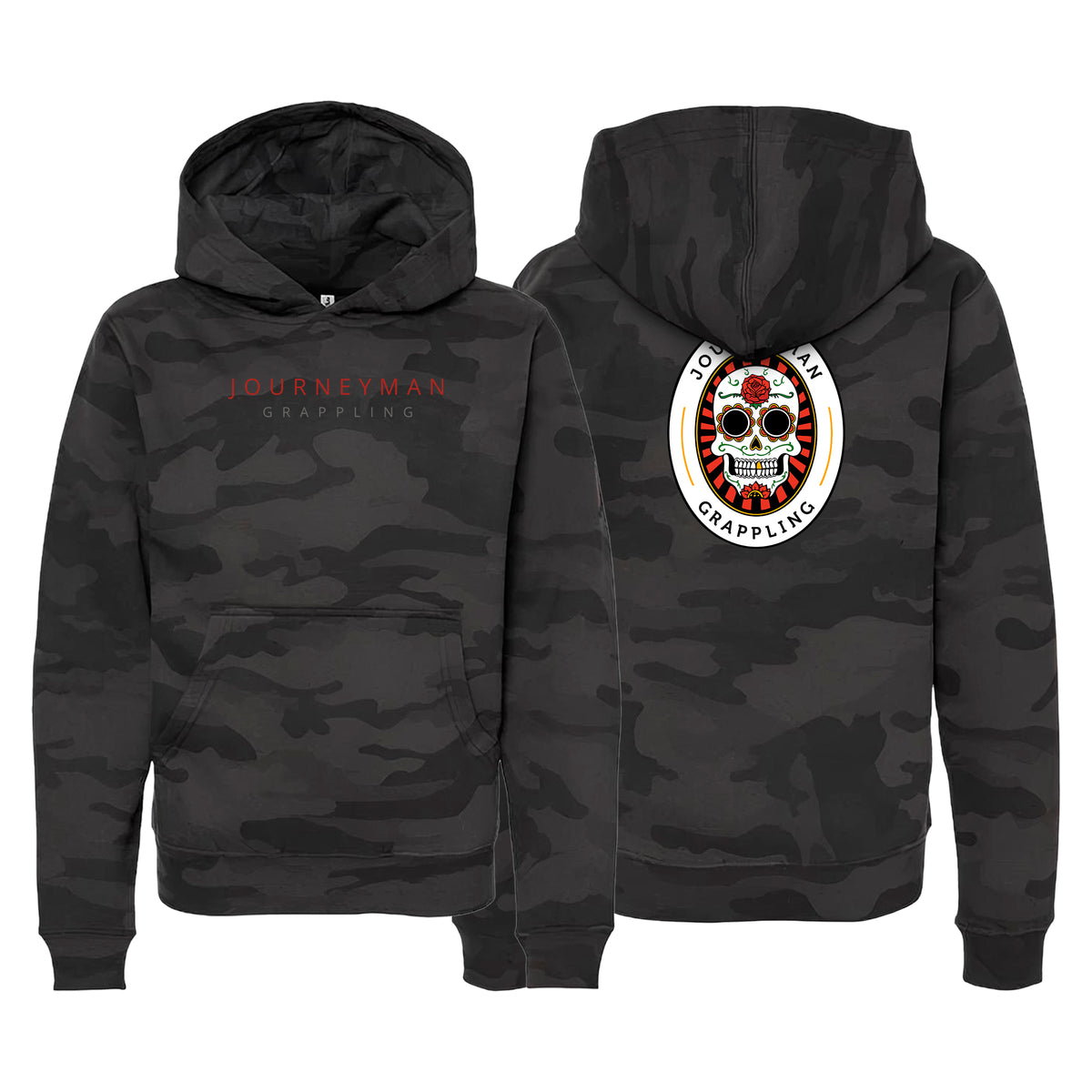 Journeyman Grappling Academy Sweater Kids Hoodie #8011 C