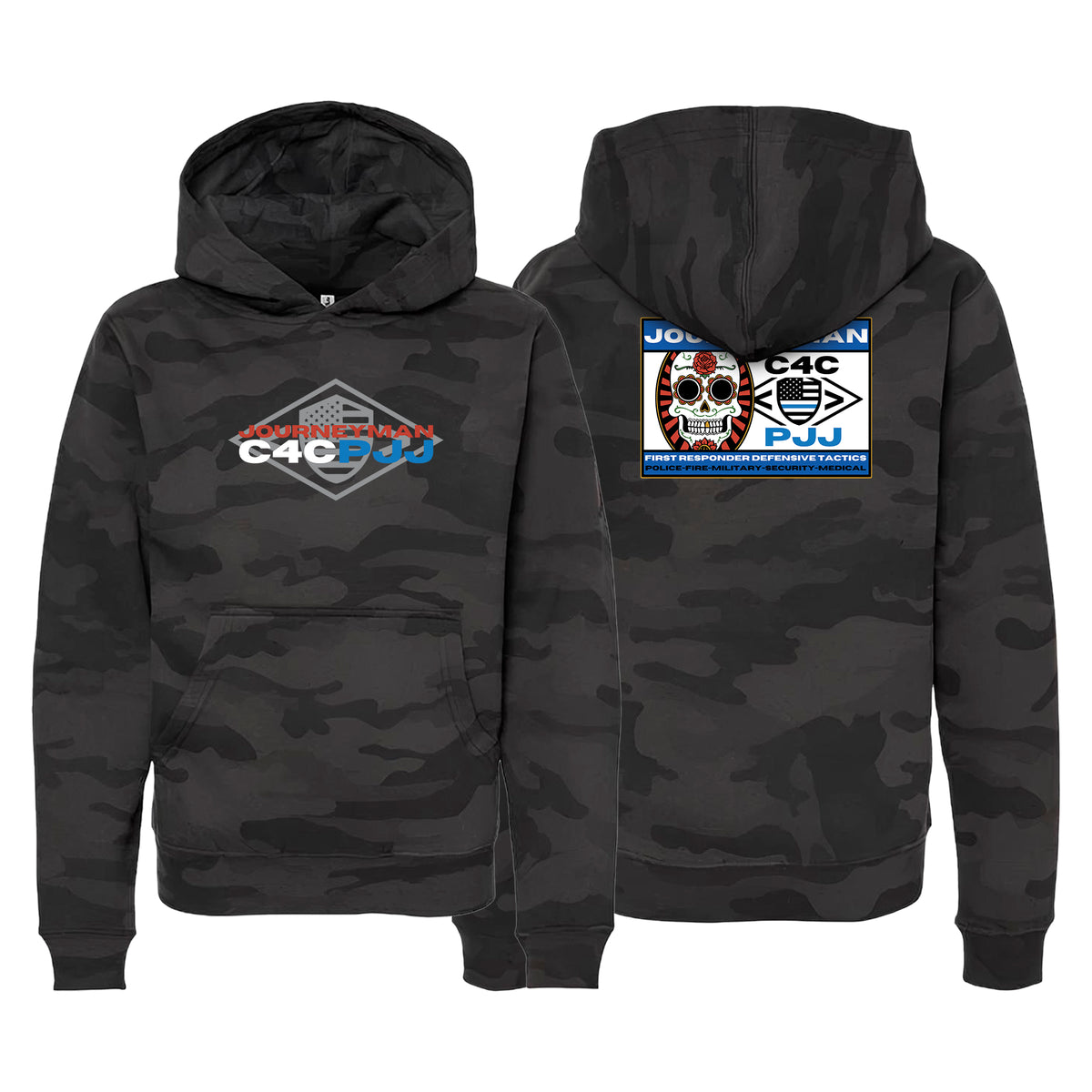 Journeyman Grappling Academy Sweater Kids Hoodie #8011 E