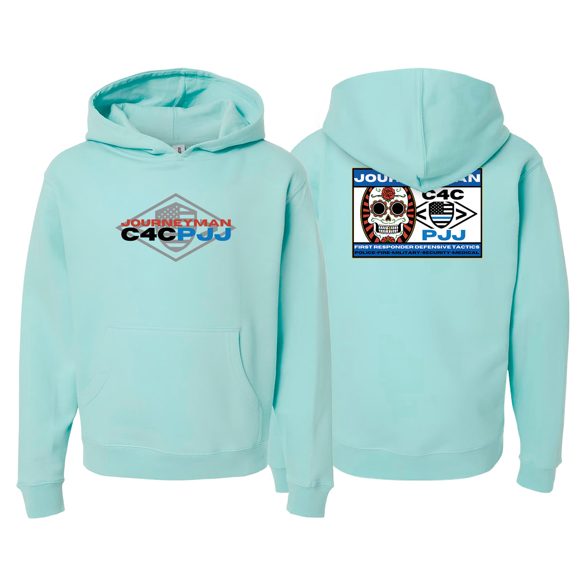 Journeyman Grappling Academy Sweater Kids Hoodie #8011 E
