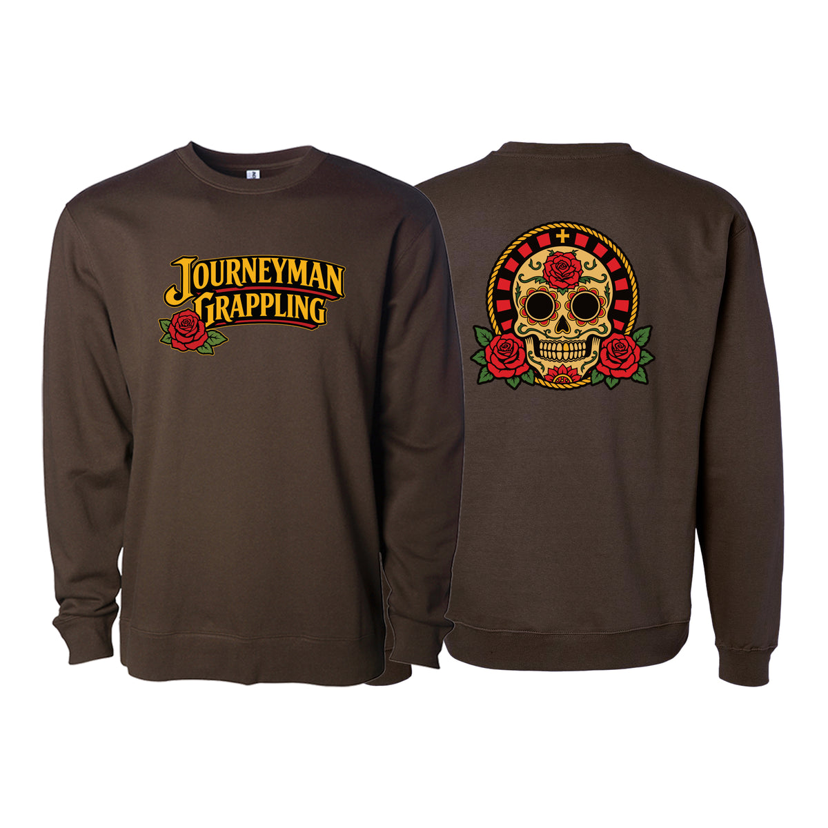Journeyman Grappling Crewneck Sweatshirt #8011 G