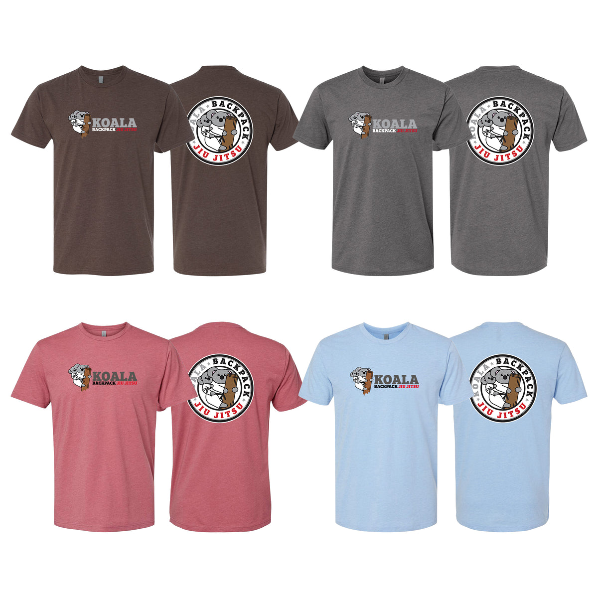 Koala Backpack Jiu Jitsu Next Level CVC Shirt #8004 A