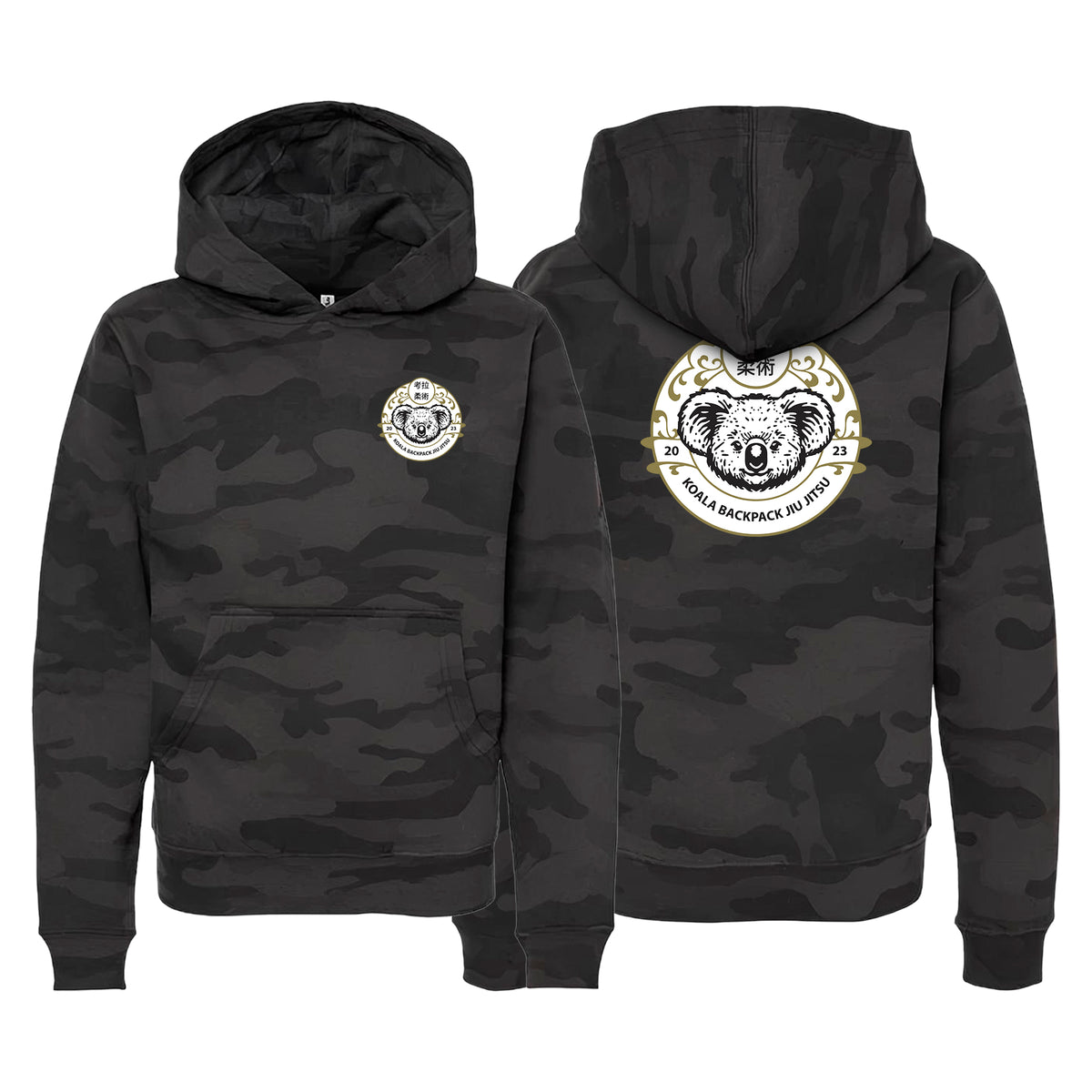 Koala Backpack Jiu Jitsu Academy Sweater Kids Hoodie #8004 C