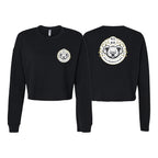 Koala Backpack Jiu Jitsu Women's Cropped Crewneck Sweatshirt #8004 C