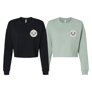 Koala Backpack Jiu Jitsu Women's Cropped Crewneck Sweatshirt #8004 C