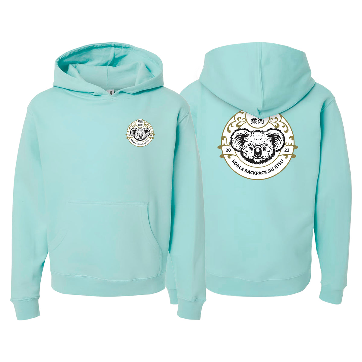 Koala Backpack Jiu Jitsu Academy Sweater Kids Hoodie #8004 C