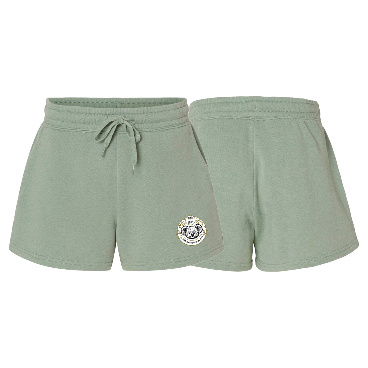 Koala Backpack Jiu Jitsu Women's Sweatshorts #8004 C