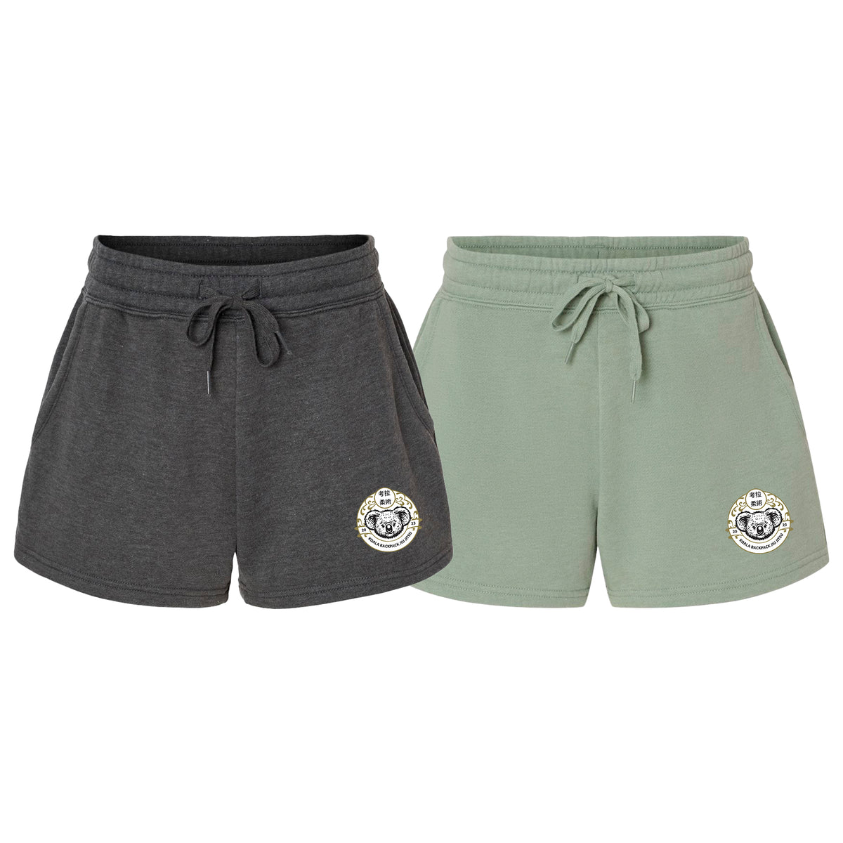 Koala Backpack Jiu Jitsu Women's Sweatshorts #8004 C