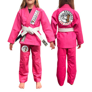 Koala Backpack Jiu Jitsu Academy Kids Gi - Pink #1072
