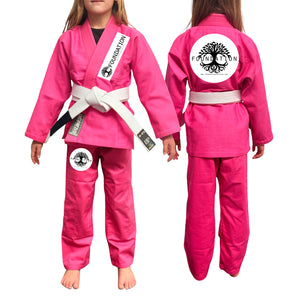Foundation Chicago Academy Kids Gi - Pink #1106