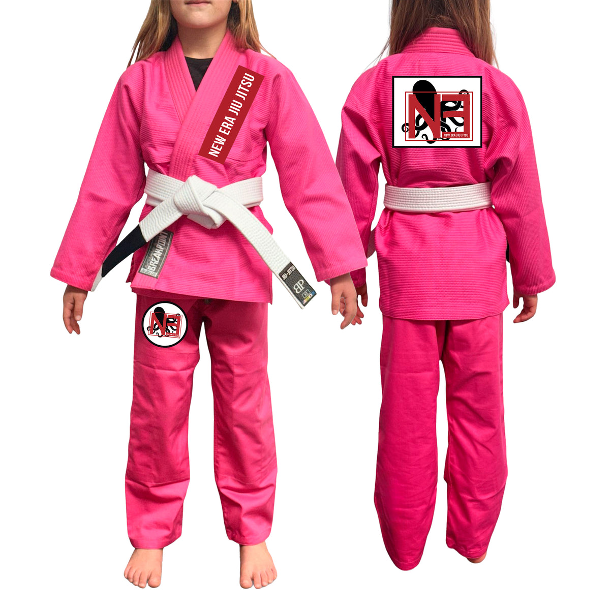 New Era Jiu Jitsu Academy Kids Gi - Pink #1128