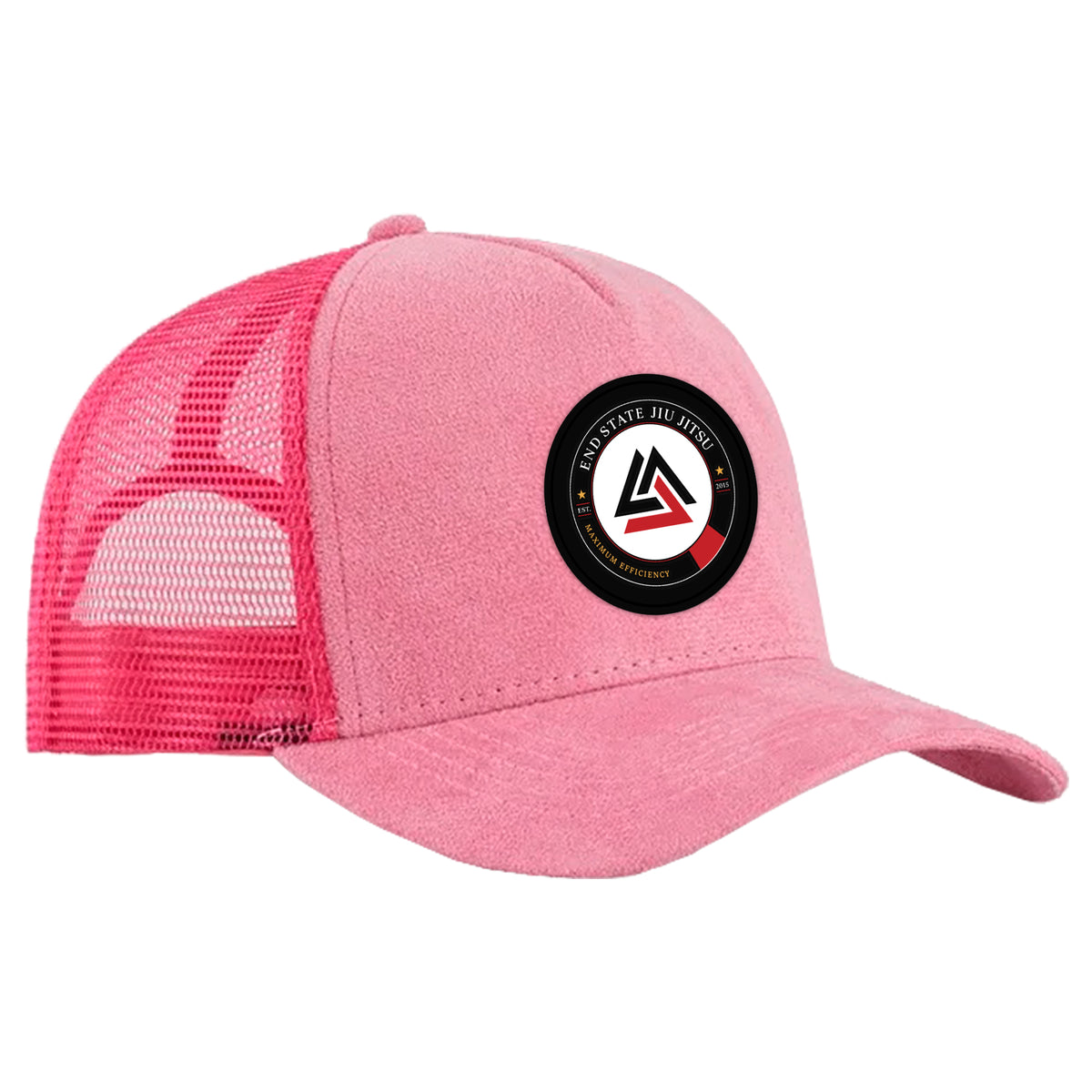 End State Suede Trucker Hat #8212 B