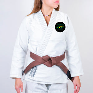Five Rings Jiu Jitsu Academy Women's Gi - White #1138