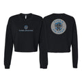 Titan Jiu Jitsu LLC Women's Cropped Crewneck Sweatshirt #8281 A