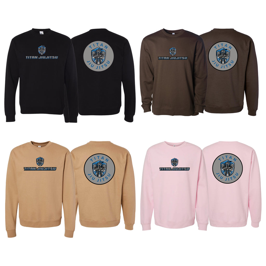 Titan Jiu Jitsu LLC Academy Crewneck Sweatshirt #8281 A