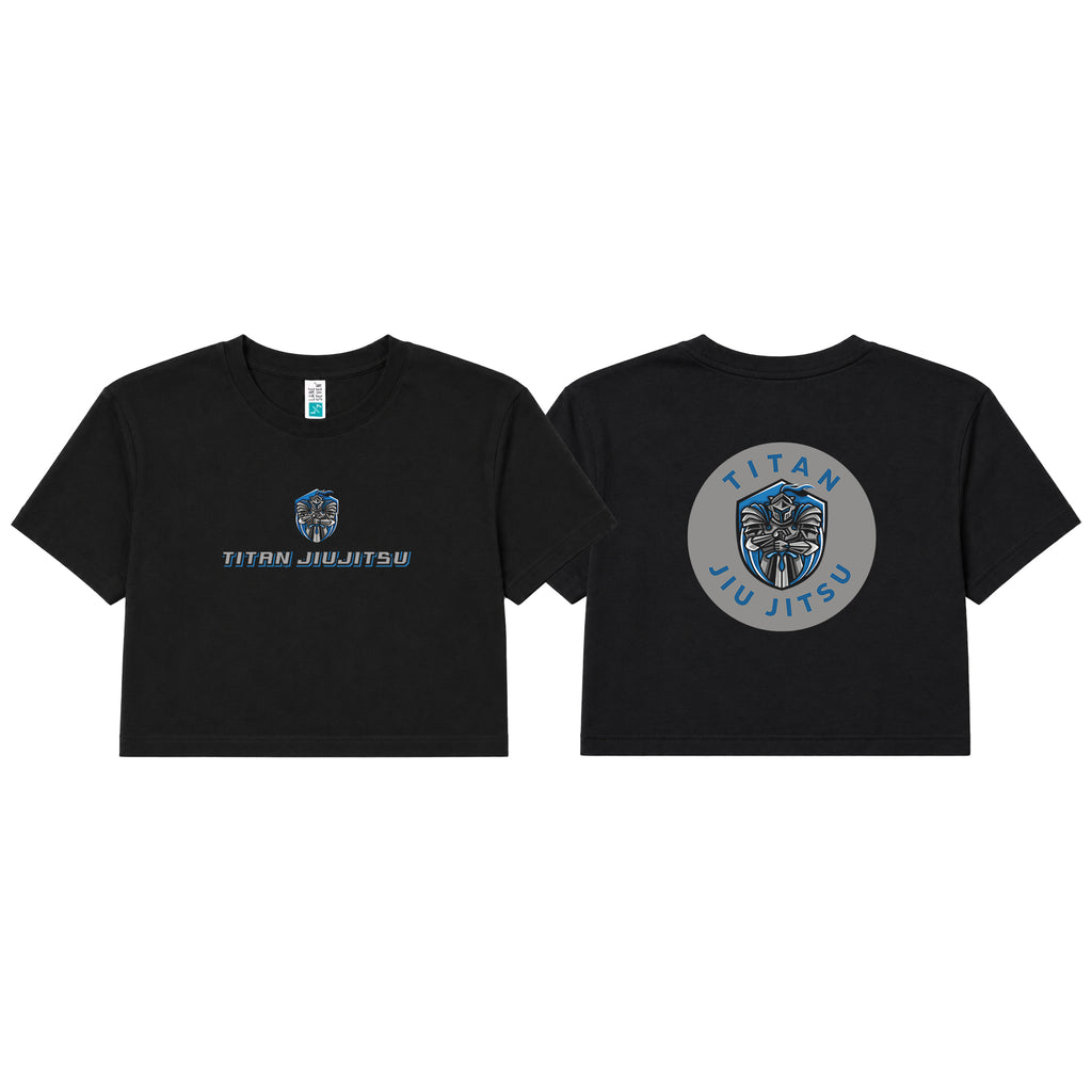 Titan Jiu Jitsu LLC Women's Cropped Shirts #8281 A