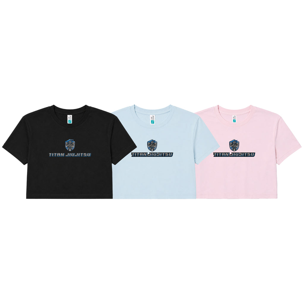 Titan Jiu Jitsu LLC Women's Cropped Shirts #8281 A