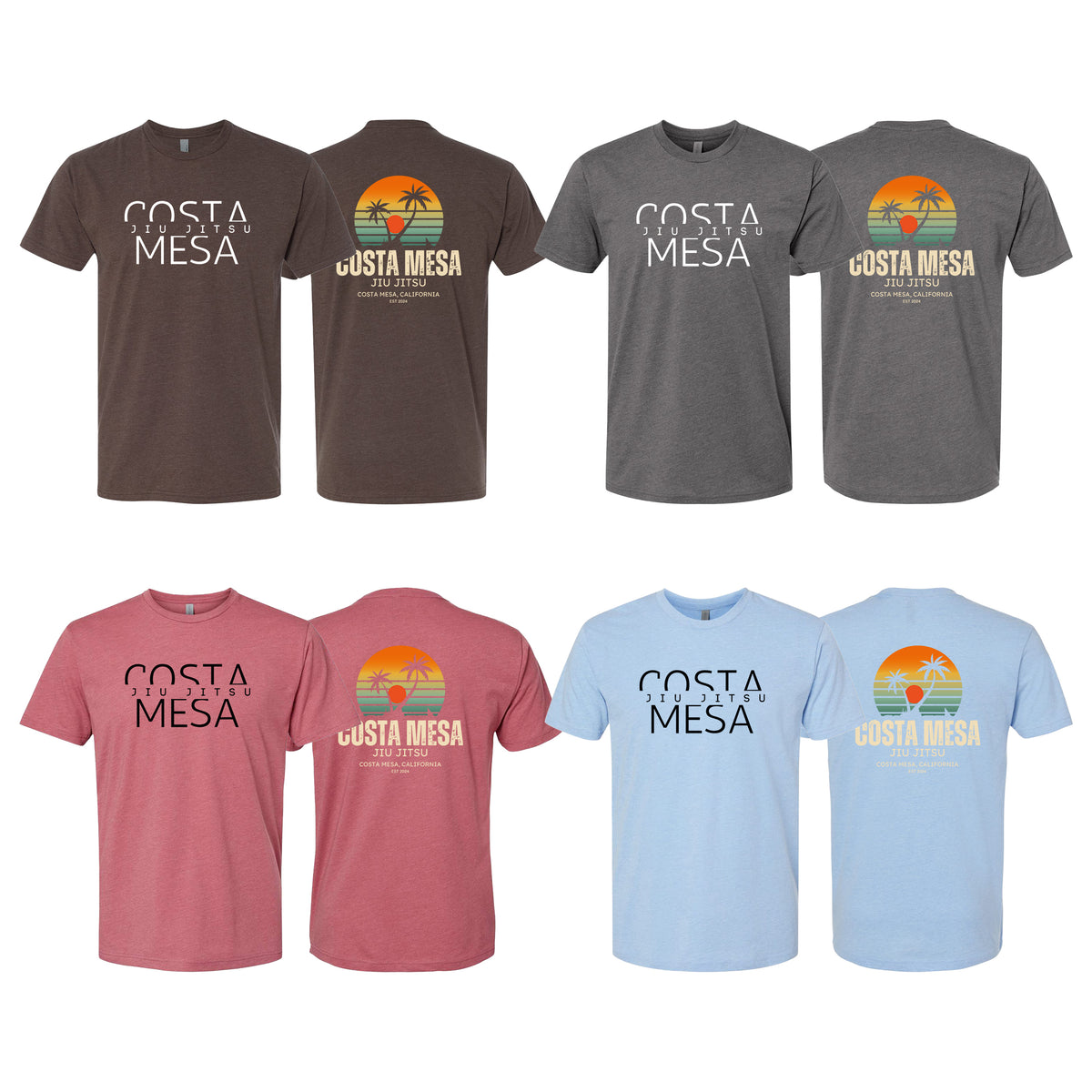 Costa Mesa Jiu Jitsu Next Level CVC Shirt #8014 D