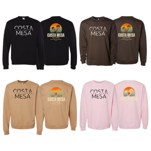 Costa Mesa Jiu Jitsu Academy Crewneck Sweatshirt #8014 A