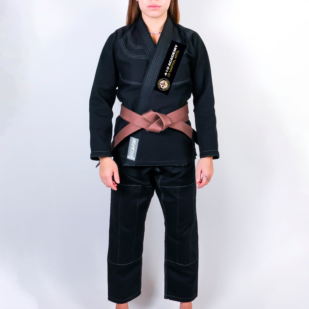 410 Academy of Martial Arts Academy Women's Gi - Black #1183