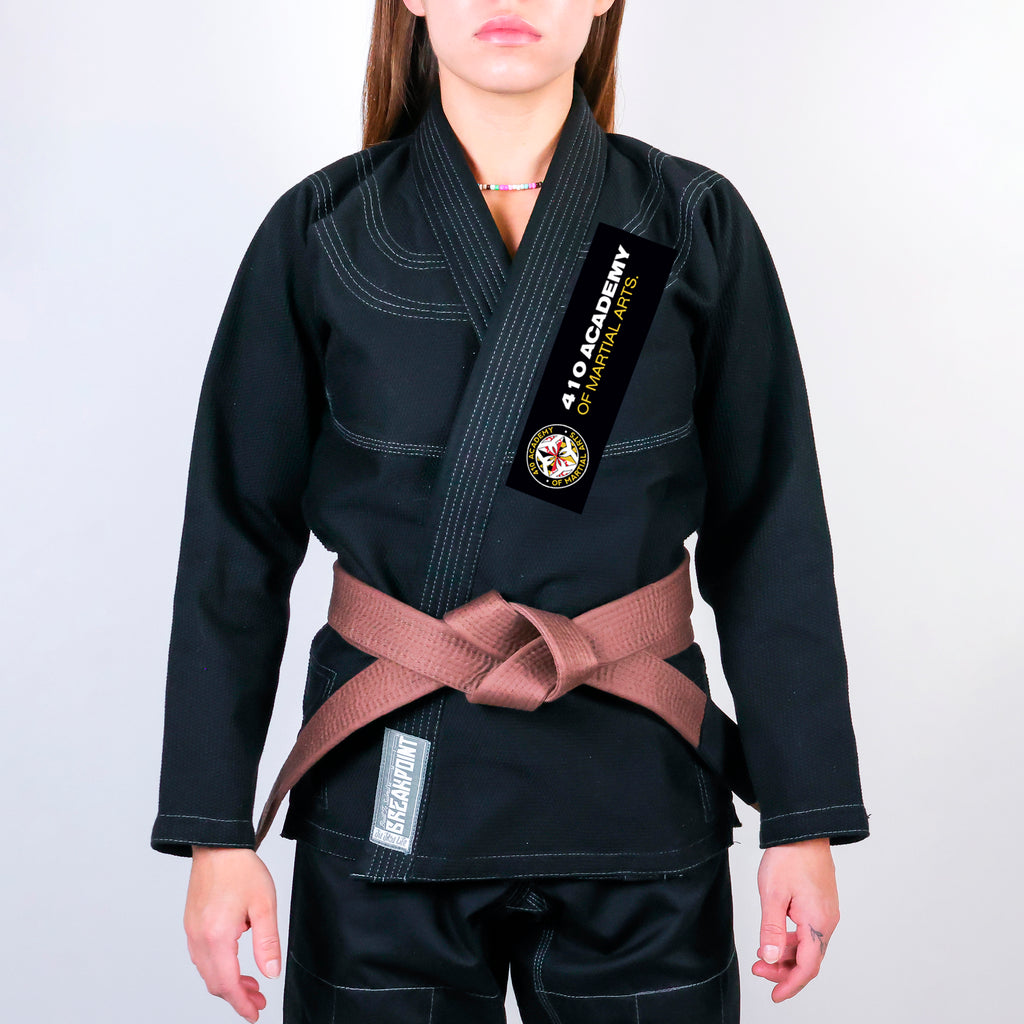 410 Academy of Martial Arts Academy Women's Gi - Black #1183