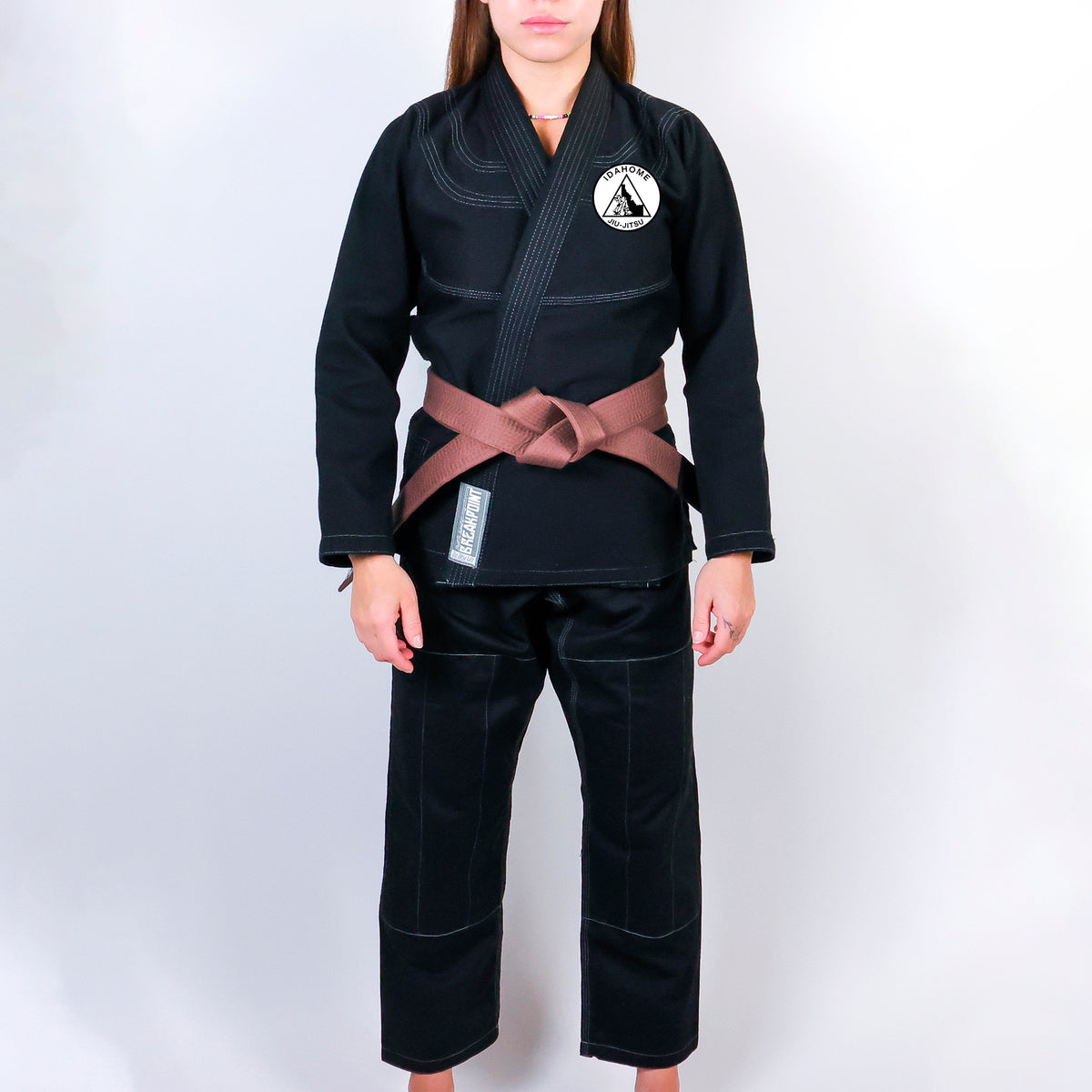 Idahome Jiu Jitsu Academy Women's Gi - Black #1185 A