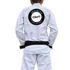 Infinity BJJ Utah Academy Kids Gi - White #1203 A