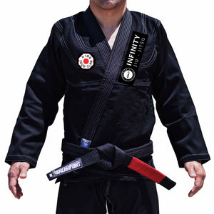 Infinity BJJ Utah Academy Adults Gi - Black #1203 A