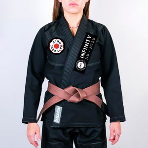 Infinity BJJ Utah Academy Women's Gi - Black #1203 A