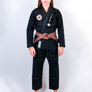 Infinity BJJ Utah Academy Women's Gi - Black #1203 A