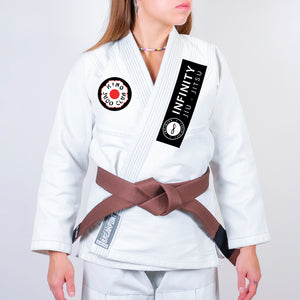 Infinity BJJ Utah Academy Women's Gi - White #1203 A
