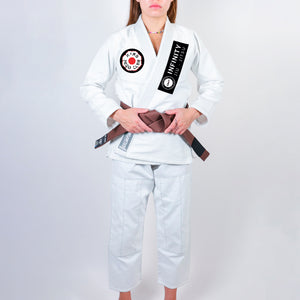 Infinity BJJ Utah Academy Women's Gi - White #1203 A