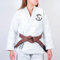 Con Safos BJJ Academy Women's Gi - White #1221 A