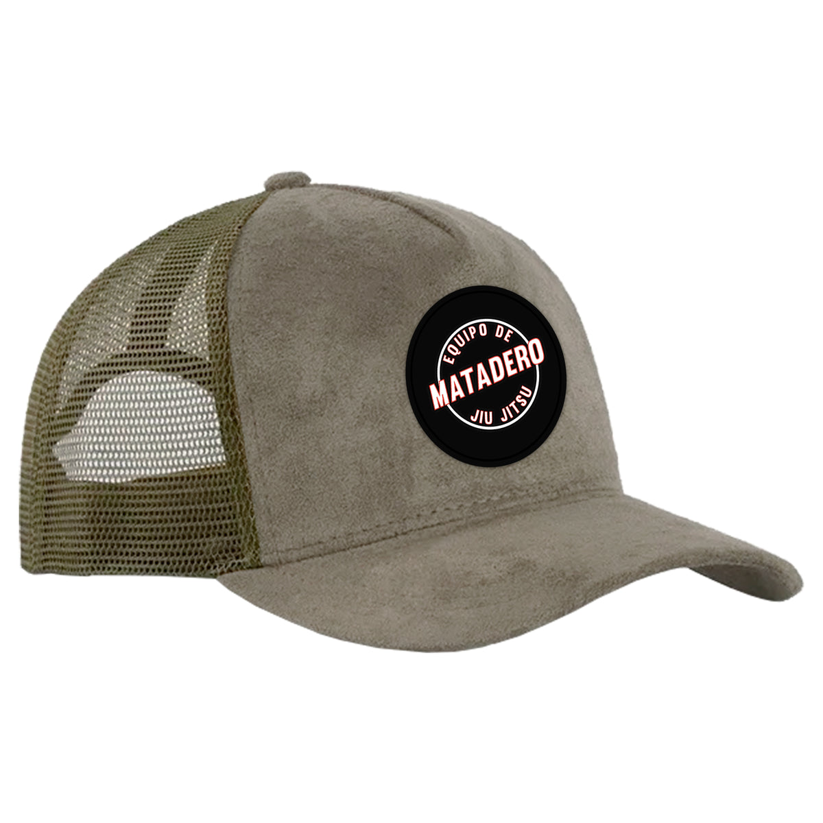 Matadero Jiu Jitsu Suede Trucker Hat #8054 Z
