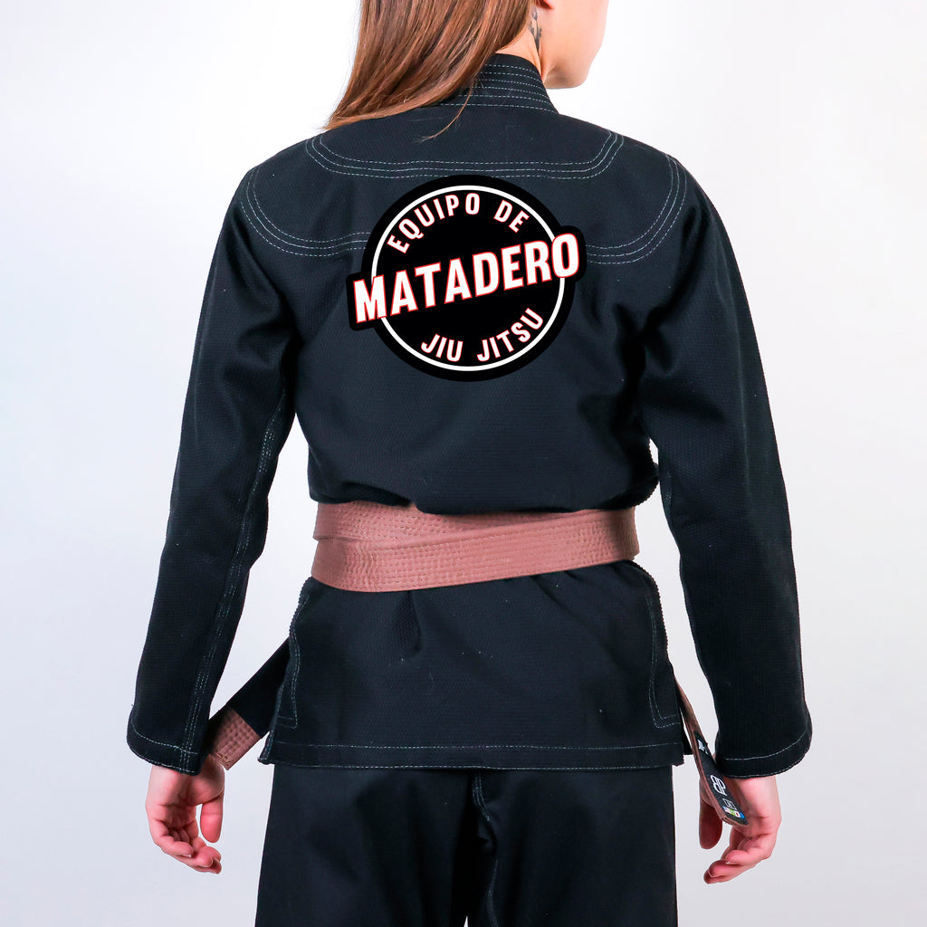 Matadero Jiu Jitsu Academy Women's Gi - Black #1225 B
